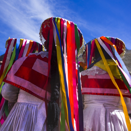 Qulla Dancers At Qoyllur Riti Festival, Ocongate Cuzco, Peru