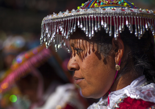 Qulla Dancer At Qoyllur Riti Festival, Ocongate Cuzco, Peru