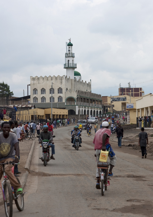Road leading to the mosque, Lake Kivu, Gisenye, Rwanda