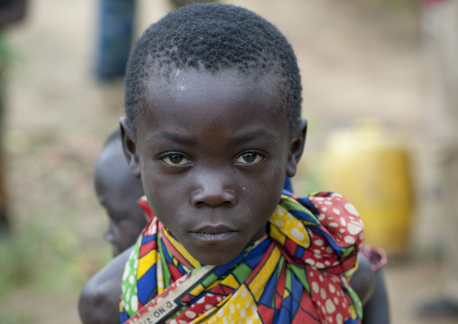 Batwa tribe children, Western Province, Cyamudongo, Rwanda
