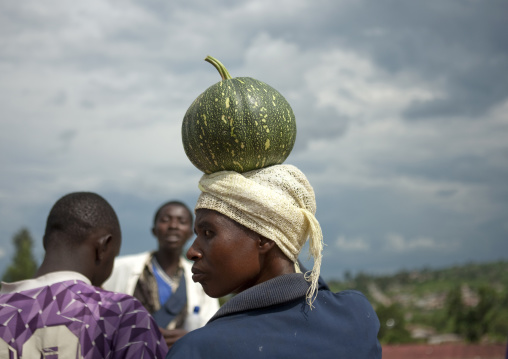 Rwandan people in a market, Kigali Province, Kigali, Rwanda