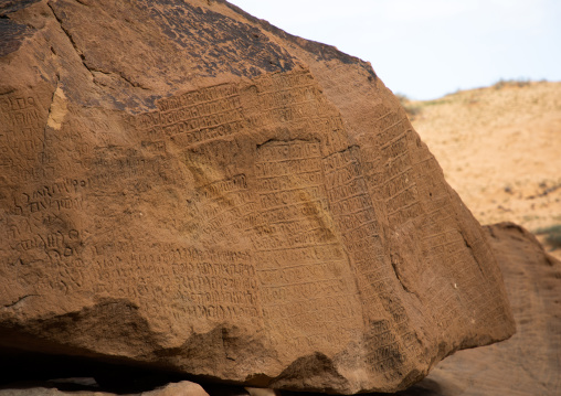 Lehyan kingdom ancient inscriptions, Al Madinah Province, Alula, Saudi Arabia