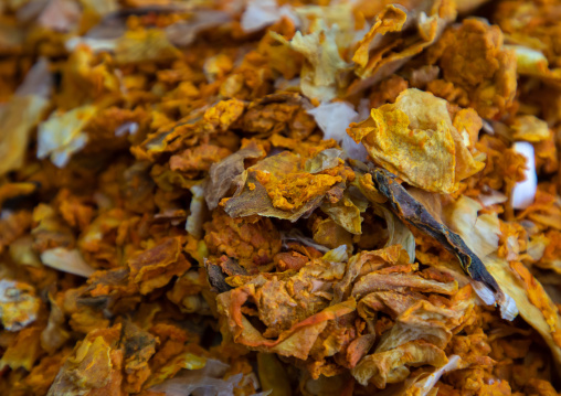 Dried oinions mixed with spices for sale in a market, Najran Province, Najran, Saudi Arabia