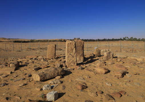 Al-rajajil standing stones, Al-Jawf Province, Qarah, Saudi Arabia