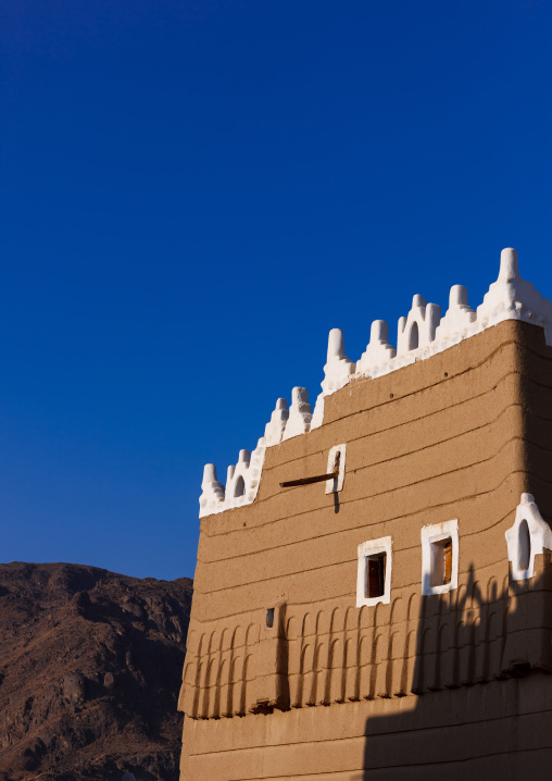 Emarah palace in aba alsaud historical area, Najran Province, Najran, Saudi Arabia