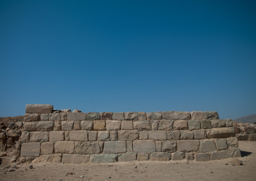 Al Ukhdud Archeological site wall, Najran Province, Najran, Saudi Arabia
