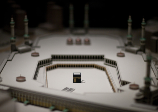Kaaba model in the National museum, Riyadh Province, Riyadh, Saudi Arabia