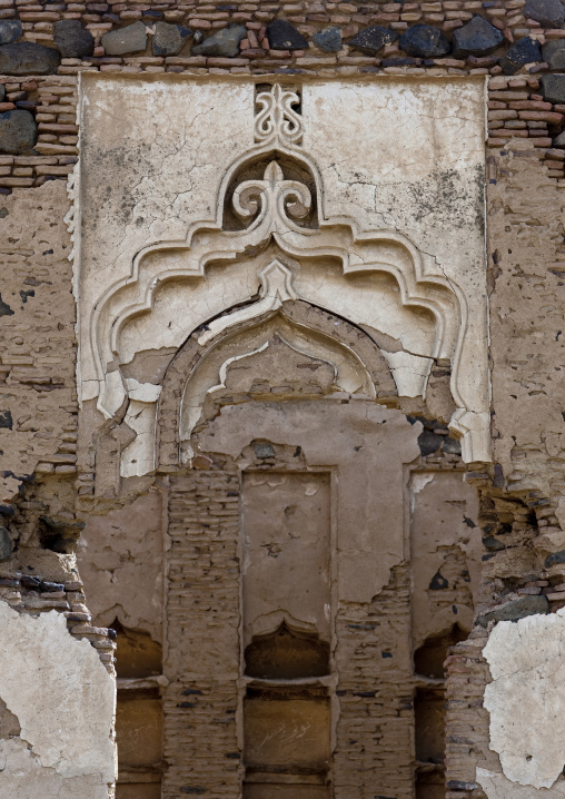 Idriss palace gypsum decoration, Jizan Province, Jizan, Saudi Arabia