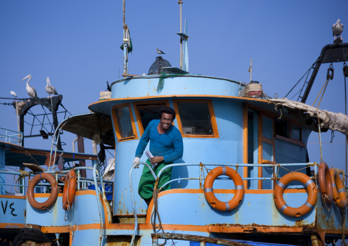 Fishermen boats in the port, Jizan Province, Jizan, Saudi Arabia