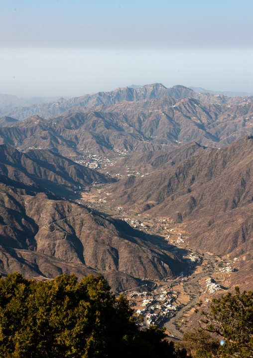 Village in the mountains near the yemeni border, Asir Province, Aseer, Saudi Arabia