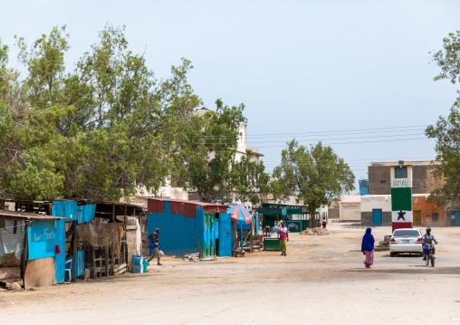 Street in the old city, Sahil region, Berbera, Somaliland