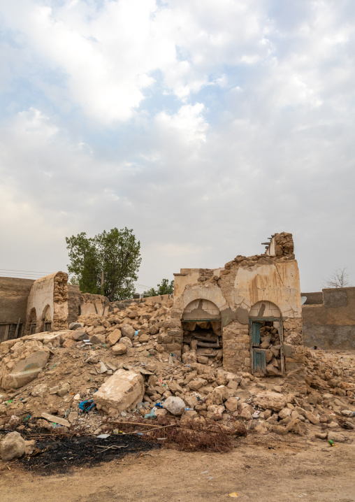 Former ottoman house in ruins, Sahil region, Berbera, Somaliland