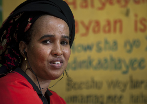 Portrait Of A Woman In Hargeisa Market, Somaliland