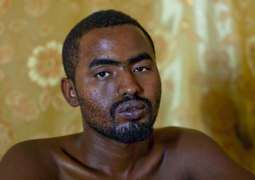 Portrait Of A Man After Having Khat, Hargeisa, Somaliland