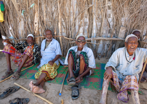 Somalis elders meeting, North-Western province, Berbera, Somaliland