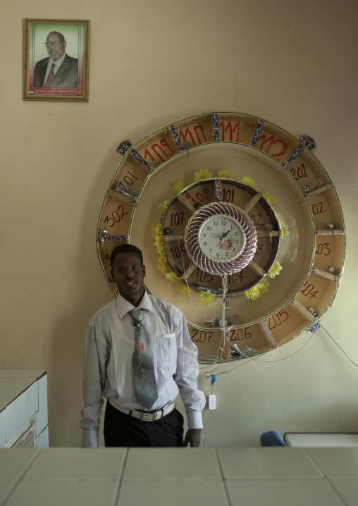 Inside The Hall Of A Hotel, Boorama, Somaliland
