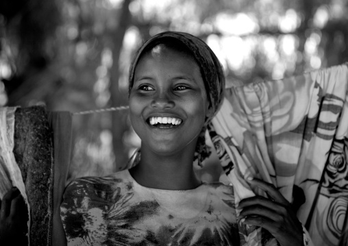 Portrait Of A Laughing Teenage Girl, Zeila, Somaliland