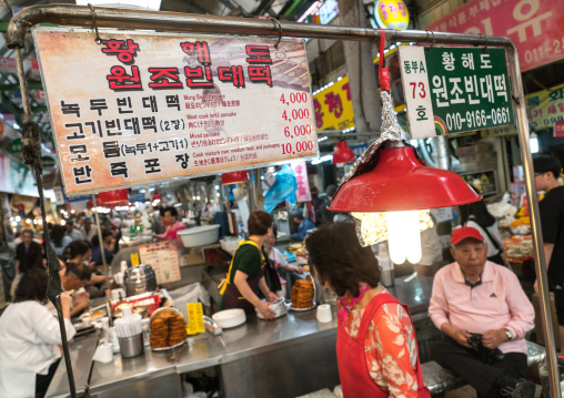 Gwangjang traditional market, National capital area, Seoul, South korea