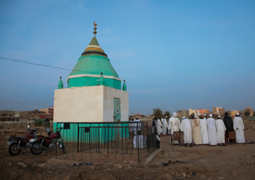 Funerals in the sufi community, Khartoum State, Omdurman, Sudan