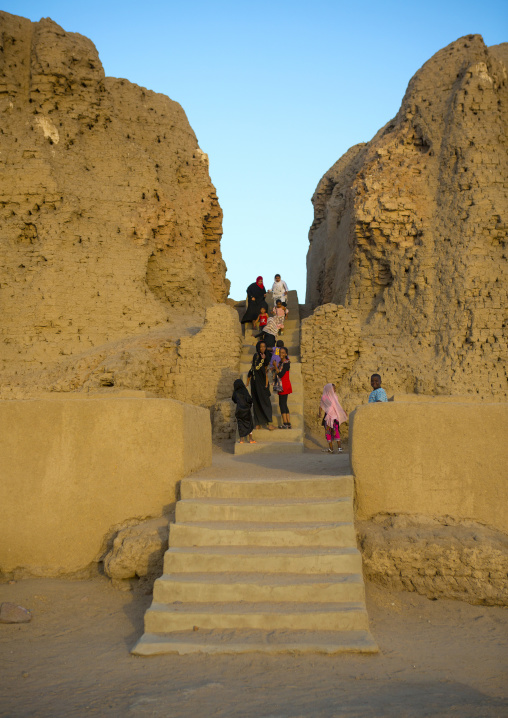 Sudan, Northern Province, Kerma, ruins of the western deffufa