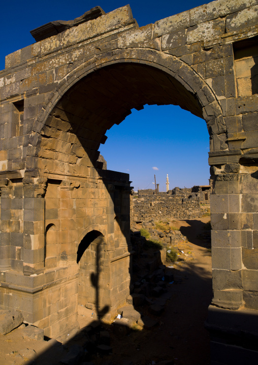 Arch In The Ancient City, Bosra, Daraa Governorate, Syria