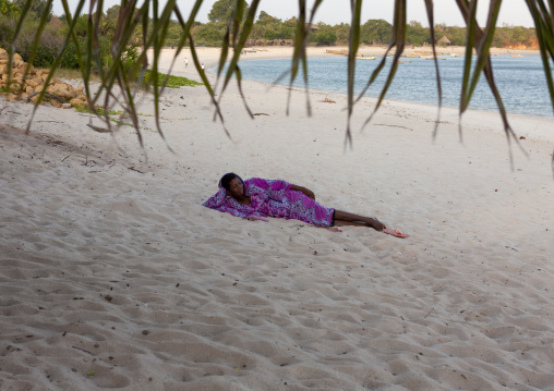 Girl on kilwa masoko beach , Tanzania
