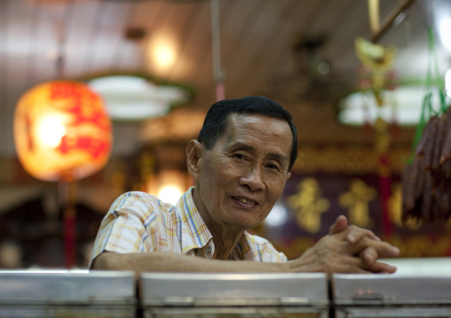 Chinatown man, Bangkok, Thailand