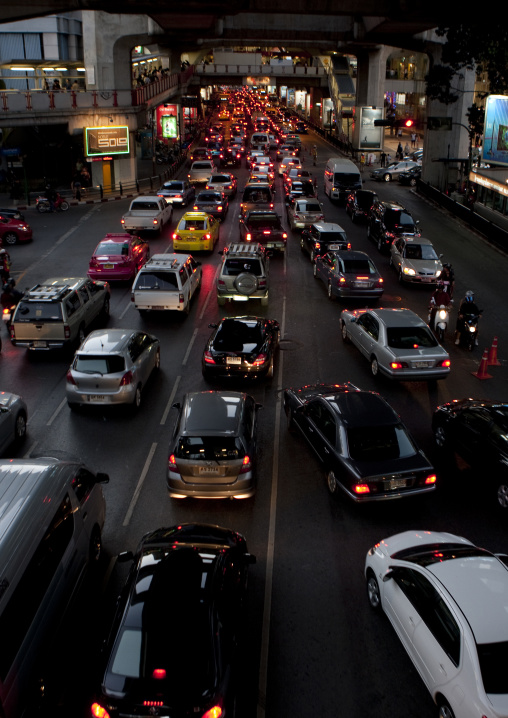 Trafic jams, Bangkok, Thailand