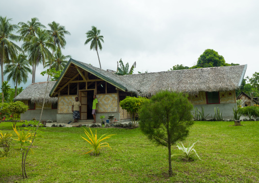 A local guesthouse for tourists, Malampa Province, Malekula Island, Vanuatu