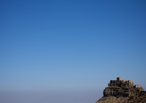 Kholan Mountain Village Under The Blue Sky, Yemen