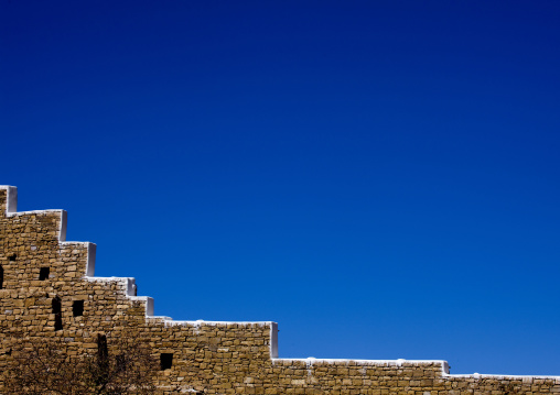 Ramparts Under The Blue Sky, Thula, Yemen
