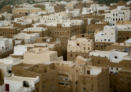 Aerial View Of Shibam, Yemen
