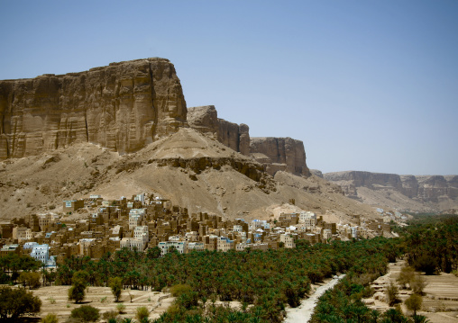 Panorama Of Wadi Doan, Hadhramaut, Yemen